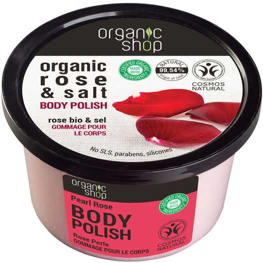 Organic Shop - Organice rose & salt body polish