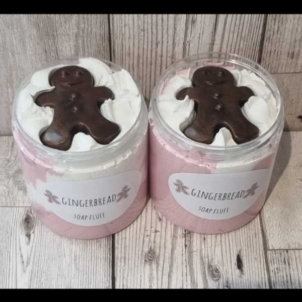 The Soap Sisters - Gingerbread soap fluff