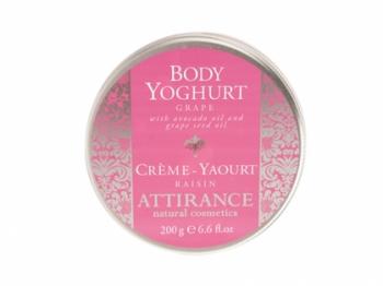 Attirance - Crème yaourt pour le corps au raisin