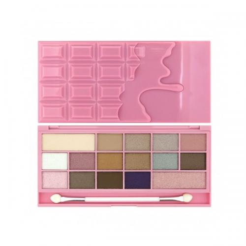 Makeup revolution - Palette d'ombres à paupières - Pink Fizz