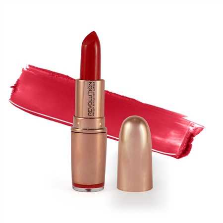 Makeup revolution - Rouge à lèvres avec son étui couleur or rose - Red Carpet