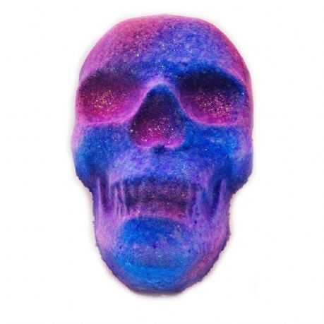 Bombe de bain Twilight blooms fizzy skull