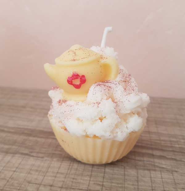 Bougie cupcake mirabelle