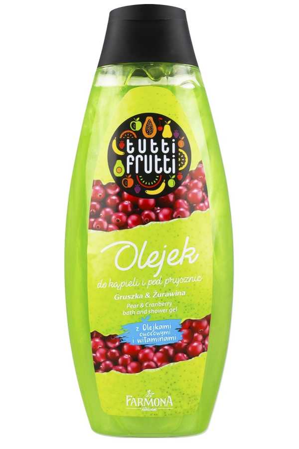 Tutti Frutti - Gel et bain douche à la poire et à la canneberge