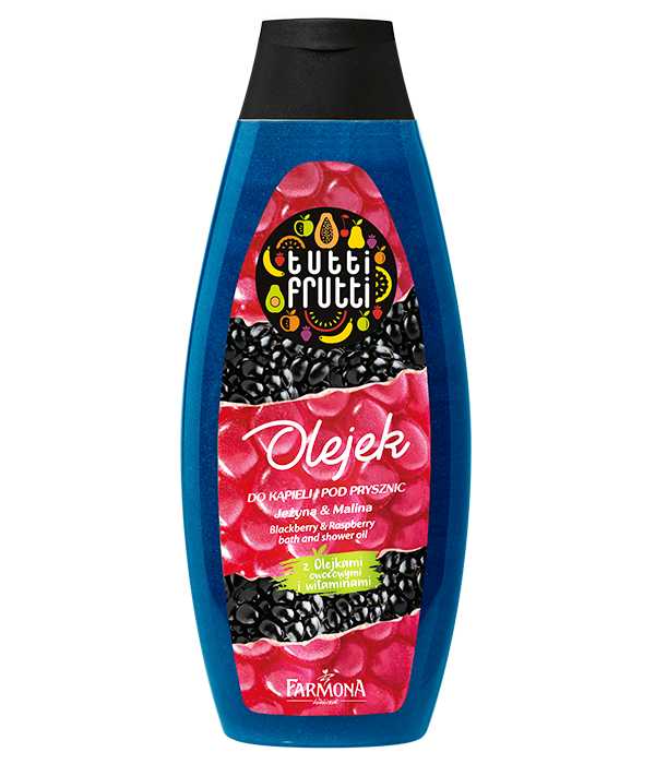 Tutti Frutti - Gel et bain douche à la mure et à la framboise