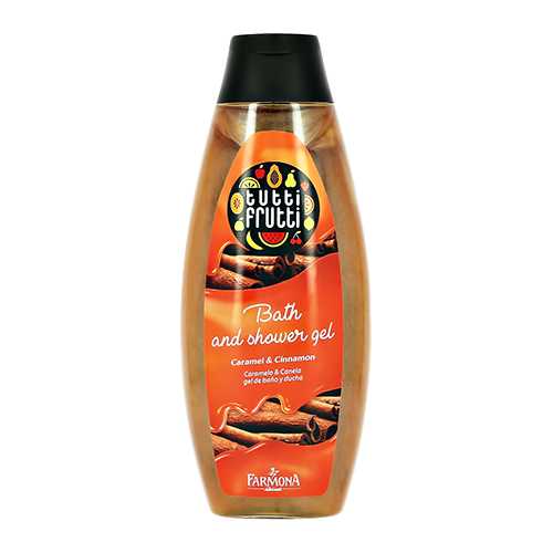 Tutti Frutti - Gel et bain douche au caramel et à la cannelle