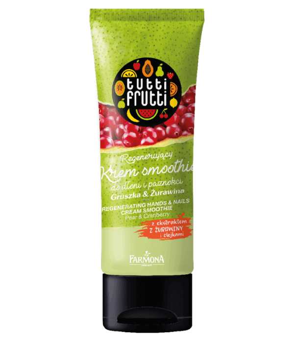 Tutti Frutti - Pear & Cranberry regenerating hands & nails cream smoothie