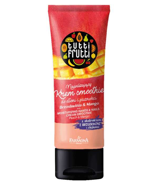 Tutti Frutti - Peach & Mango moisturizing hands & nails cream smoothie