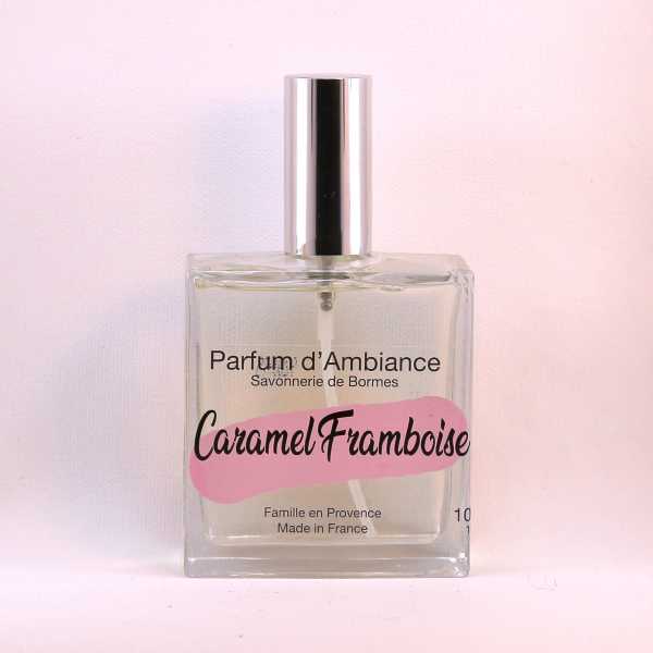 Savonnerie de Bormes - Parfum d'ambiance caramel framboise