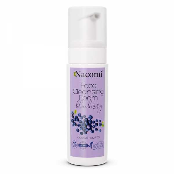 Nacomi - Face cleansing foam blueberry
