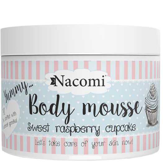 Nacomi - Body mousse sweet raspberry cupcake