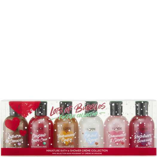 I love cosmetics - Coffret de  crèmes moussantes bain & douche - collection festive