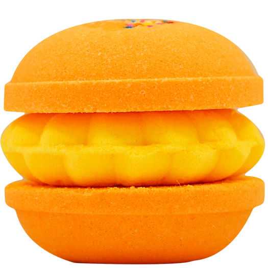 Macaron de bain pêche