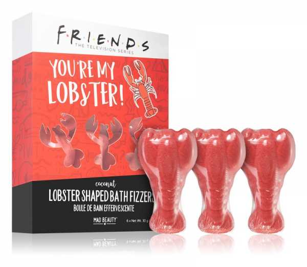 Boule de bain effervescente homard friends