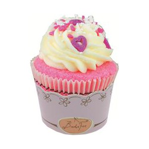 Cupcake de bain effervescent amande