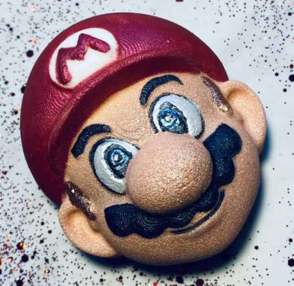 Flaming desserts - Bombe de bain super Mario