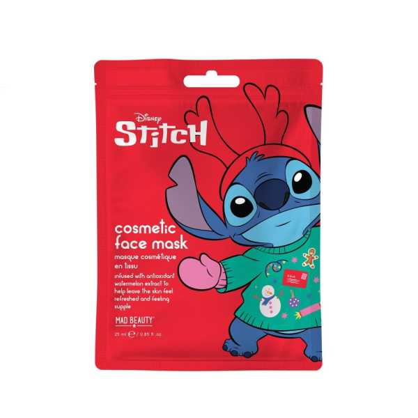 Disney - Stitch at Christmas face mask