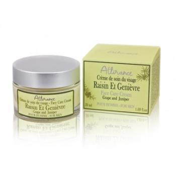 Attirance - Crème pour le visage raisin et genièvre pour homme