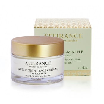 Attirance - Crème de nuit pour le visage à la pomme