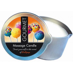 Gourmet - Bougie de massage lollipop