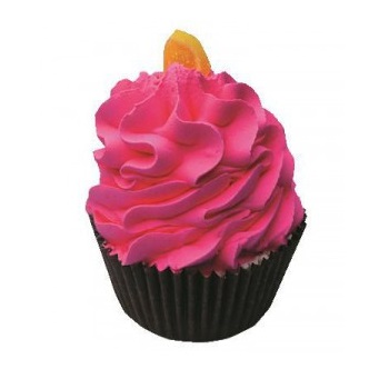 Cupcake de bain effervescent lait et miel