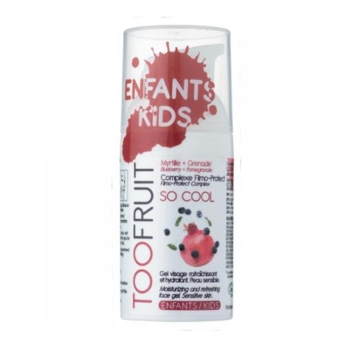 TOOFRUIT - Gel hydratant grenade myrtille bio pour enfant