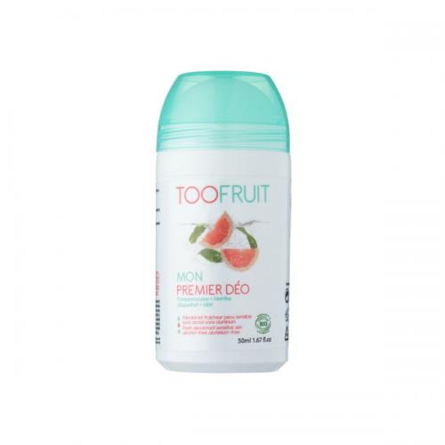 TOOFRUIT - Déodorant pamplemousse et menthe bio pour enfant