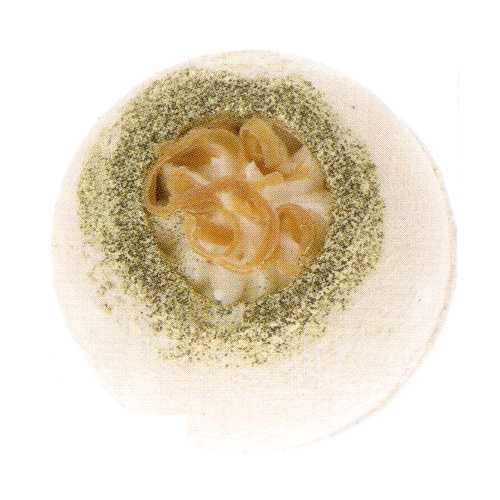 Bombe de bain effervescente caramel