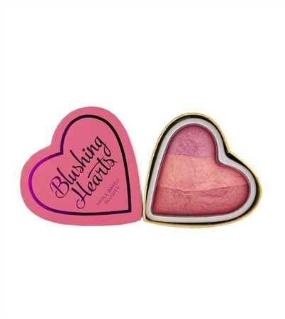 Makeup revolution - Blush en forme de coeur - Blushing hearts