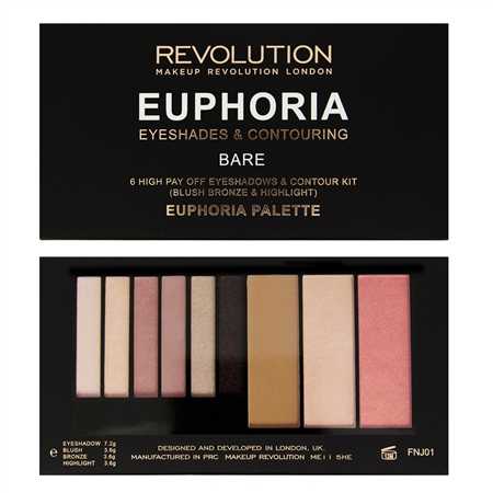 Makeup revolution - Euphoria Eyeshades & Contouring-Bare