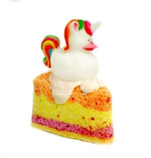 Posh Brats - Gâteau de bain effervescent licorne arc-en-ciel