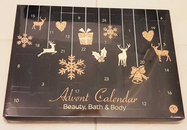 Calendrier de l'Avent bain et maquillage