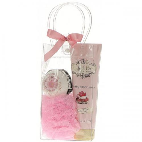 Café de bain - Coffret framboise et rose