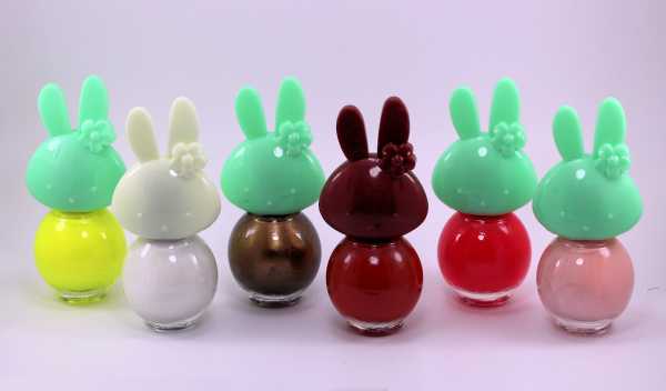 Vernis à ongles lapin série 1