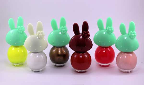 Vernis à ongles lapin série 1