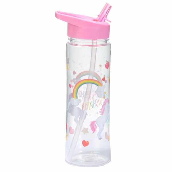 Bouteille d'eau gourde licorne