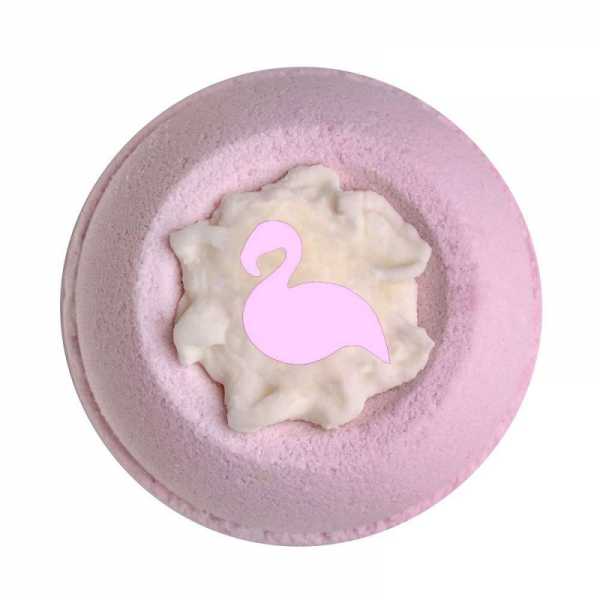 Bombe de bain bubblegum  Pink Flamingo