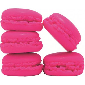 Savon macaron à la framboise