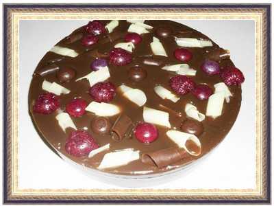 Chocolate soap cake