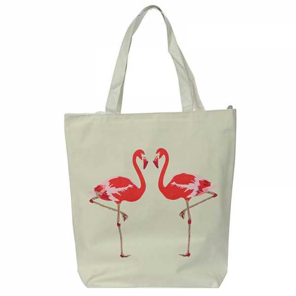 Sac flamant rose