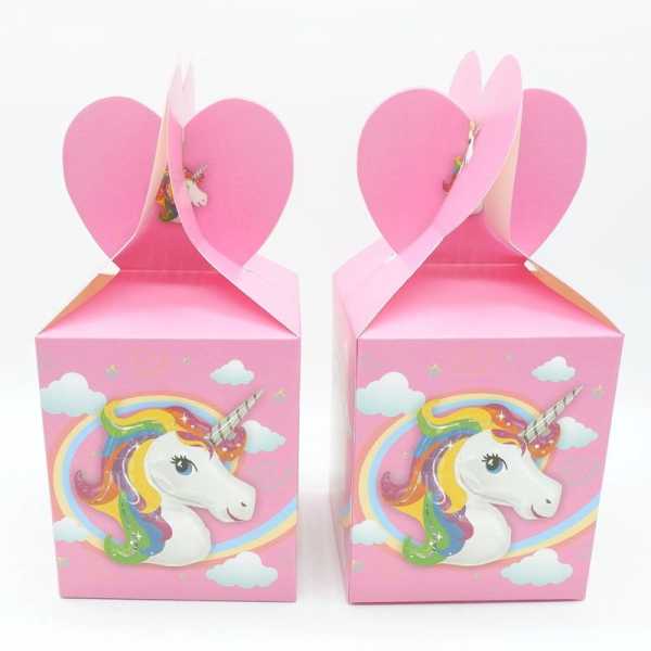 Boîte cadeau licorne